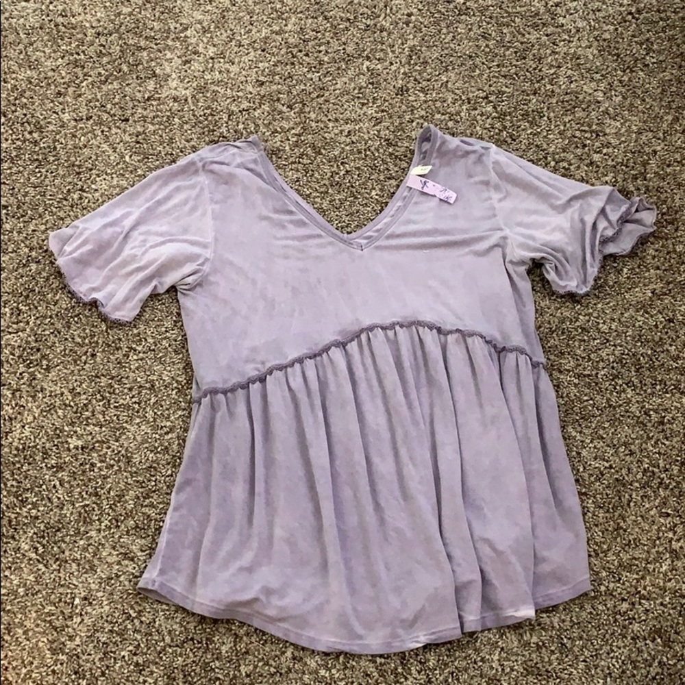 Purple tshirt
